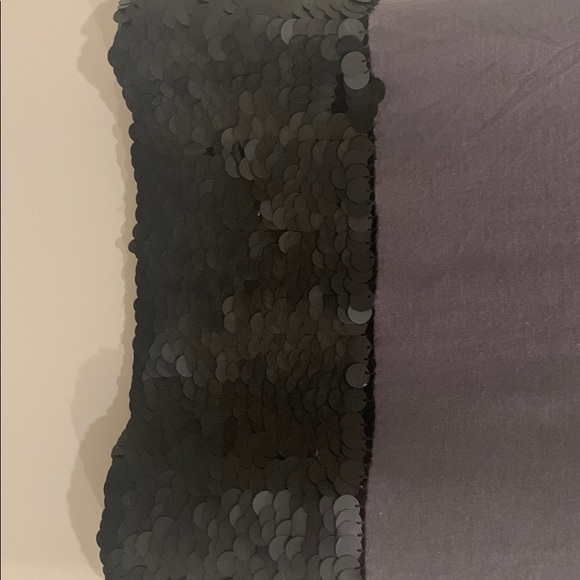 MM Couture gray sequin tank - Picture 3 of 5